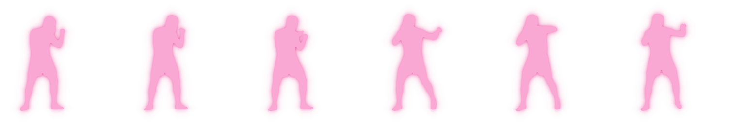 Animated silhouette of a lead hook