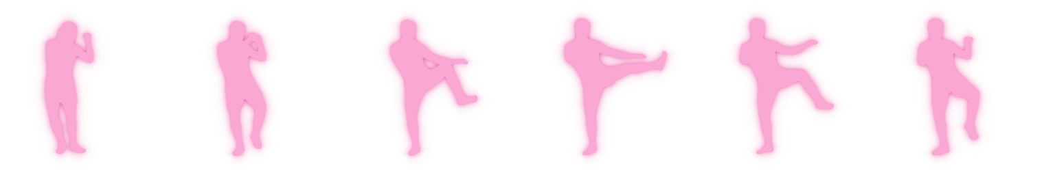 Animated silhouette of a lead teep